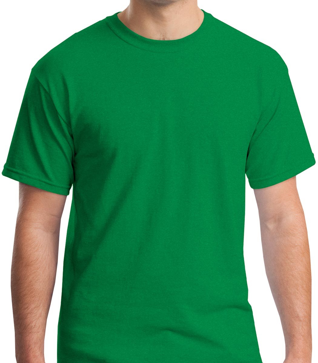 navegador luego latitud GILDAN® Camiseta cuello redondo, algodón pesado. 5000 verde irlandés  antiguo - Verde