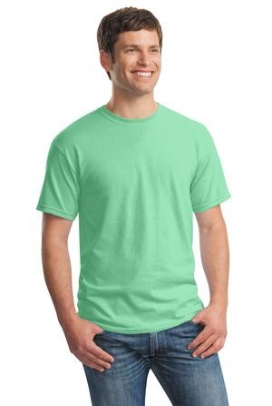 Gildan Camiseta cuello redondo algodon pesado. 5000 verde menta
