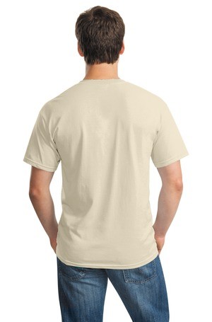 Gildan Camiseta cuello redondo algodon pesado. 5000 arena