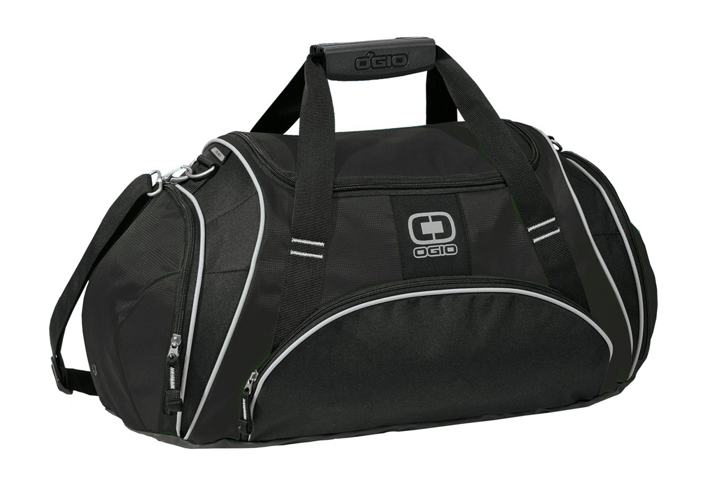 Ogio® Crunch Duffel, Maleta para viajes cortos o entrenamiento. 108085 negro
