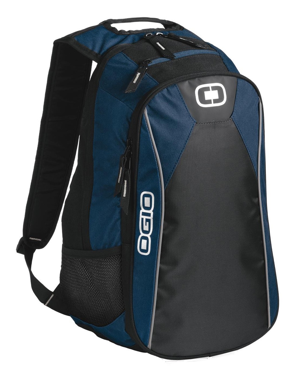 OGIO® Marshall, Mochila para profesionales con audaz estilo. 411053 azul marino/negro