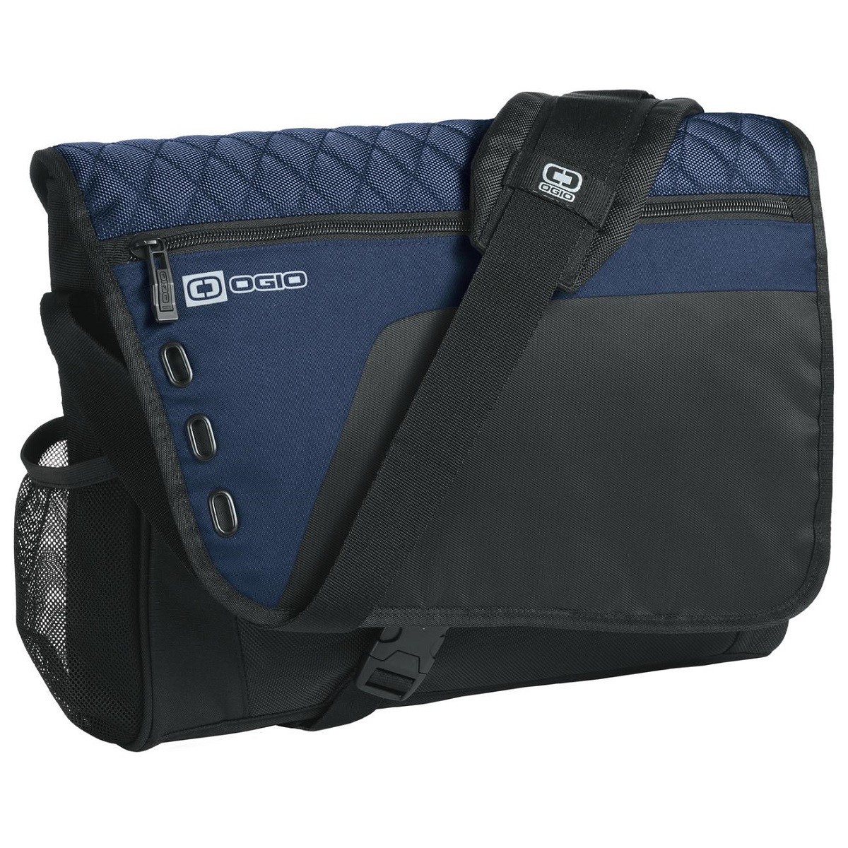 OGIO® Vault Messenger Maletín organizador. 417012 azul marino/negro
