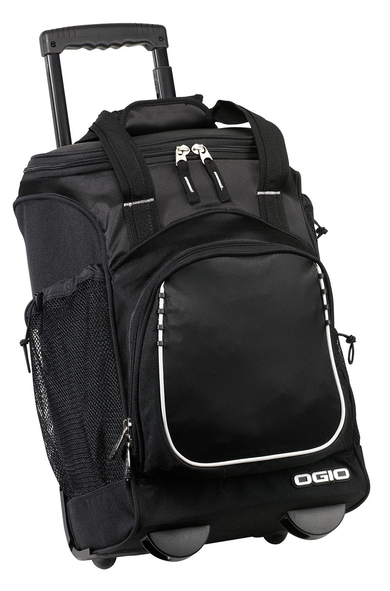 OGIO® Pulley Cooler, hielera para 36 latas con asa regulable. 611701 negro