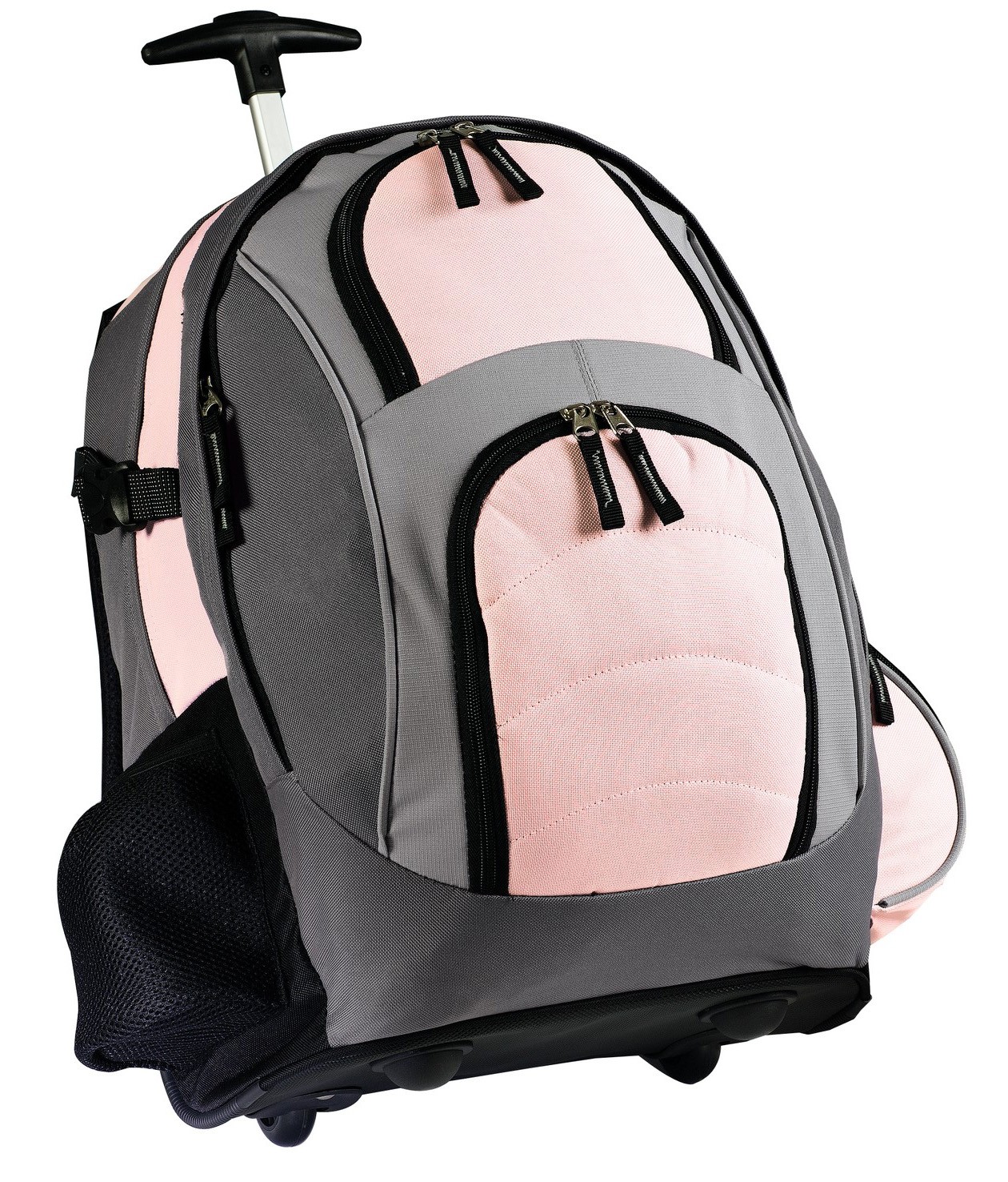 Mochila con Ruedas Port Authority®. BG76S rosa claro/gris