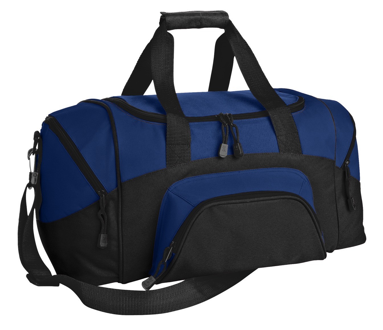 Pequeña maleta deportiva bicolor Port Authority®. BG990S azul rey/negro