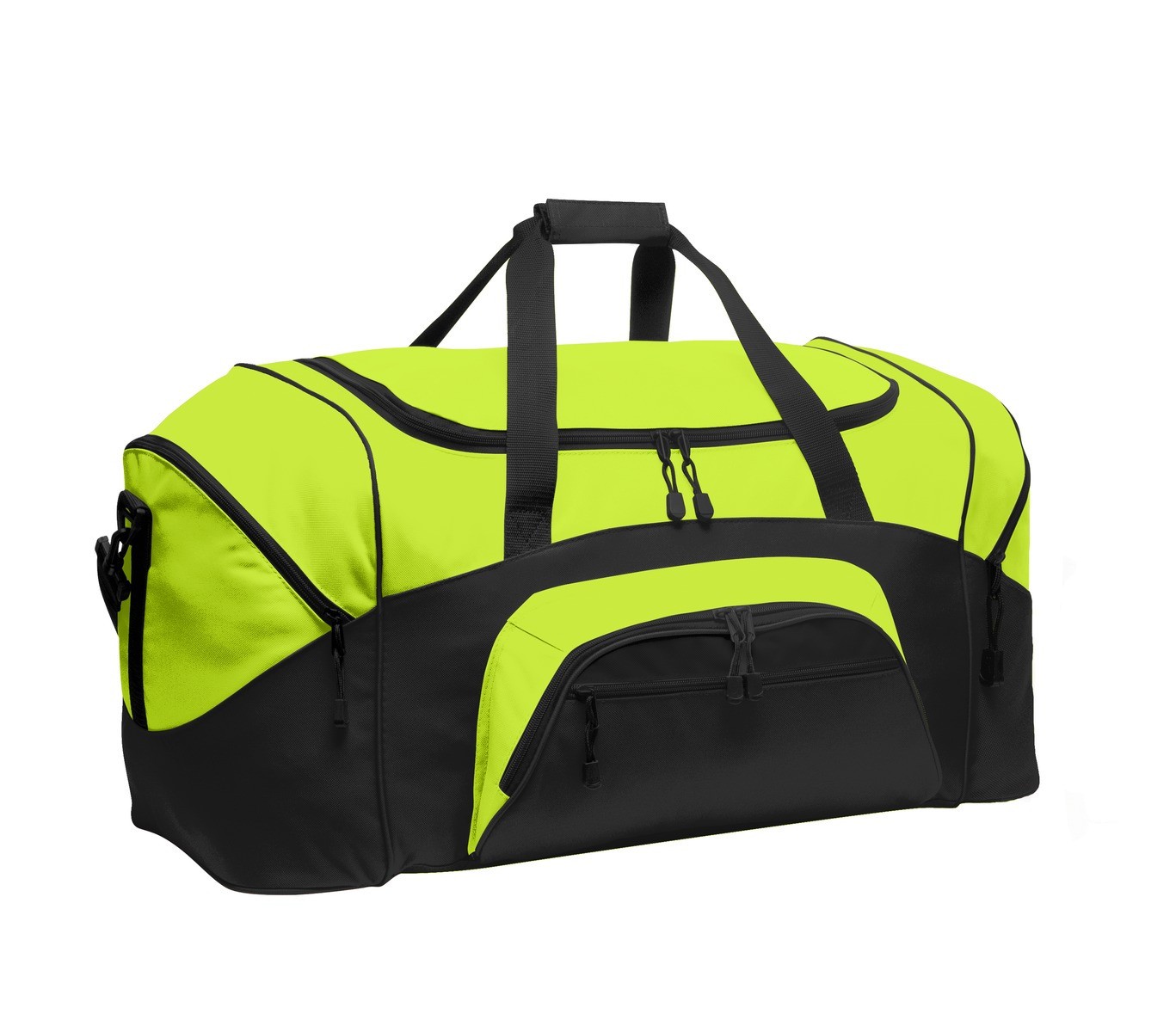 Maleta deportiva bicolor Port Authority® BG99 amarillo seguridad/negro