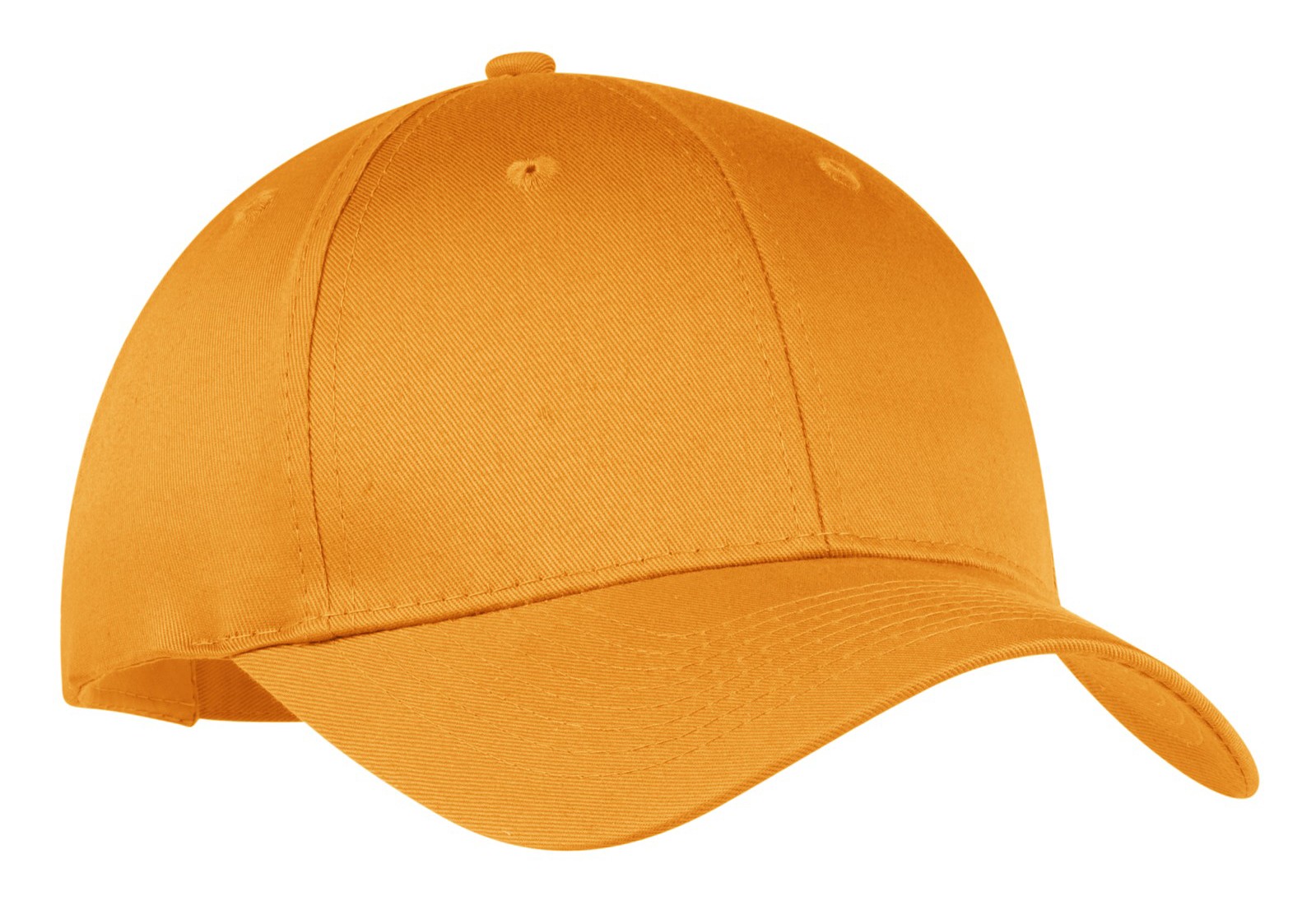 Gorra clásica de 6 paneles Port Authority® CP80 amarillo oro