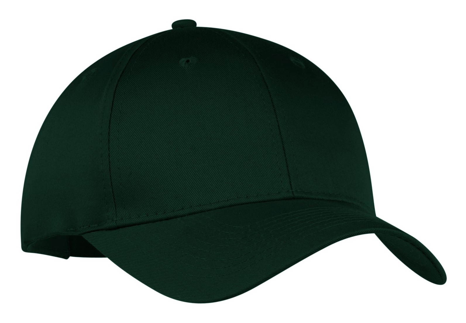 Gorra clásica de 6 paneles Port Authority® CP80 verde cazador