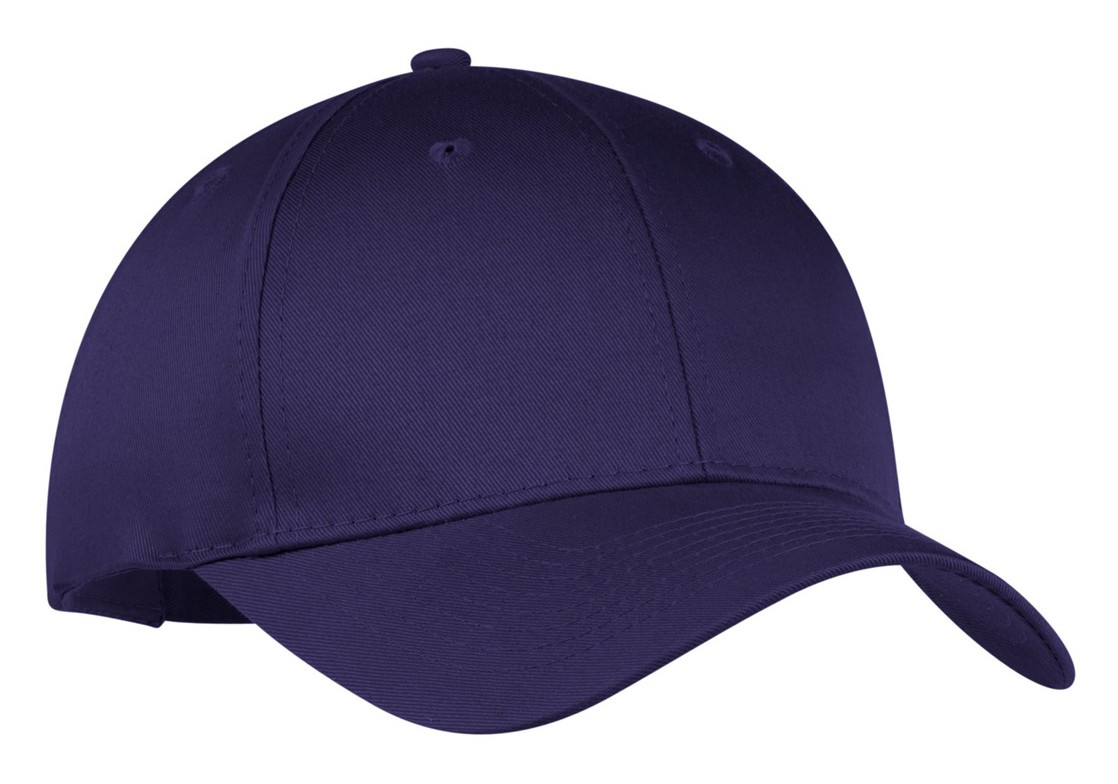 Gorra clásica de 6 paneles Port Authority® CP80 morado