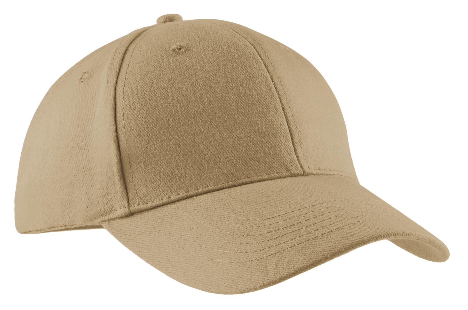 Gorra estructurada de algodón Port Authority®. CP82 khaki