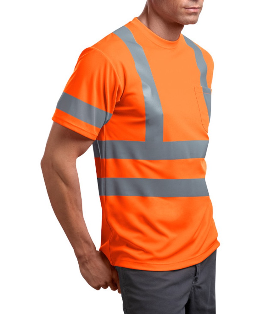 MODELO CS408 CORNER STONE® CAMISETA DE MANGA CORTA RESISTENTE A ENGANCHES. CERTIF. CLASE 3 ANSI 107