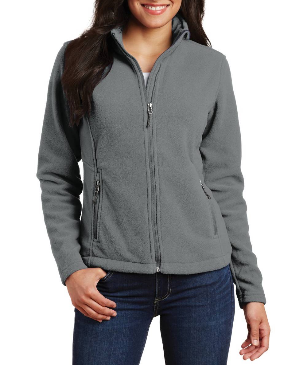 Port Authority® Suave y abrigadora chamarra polar para dama. L217 humo oscuro