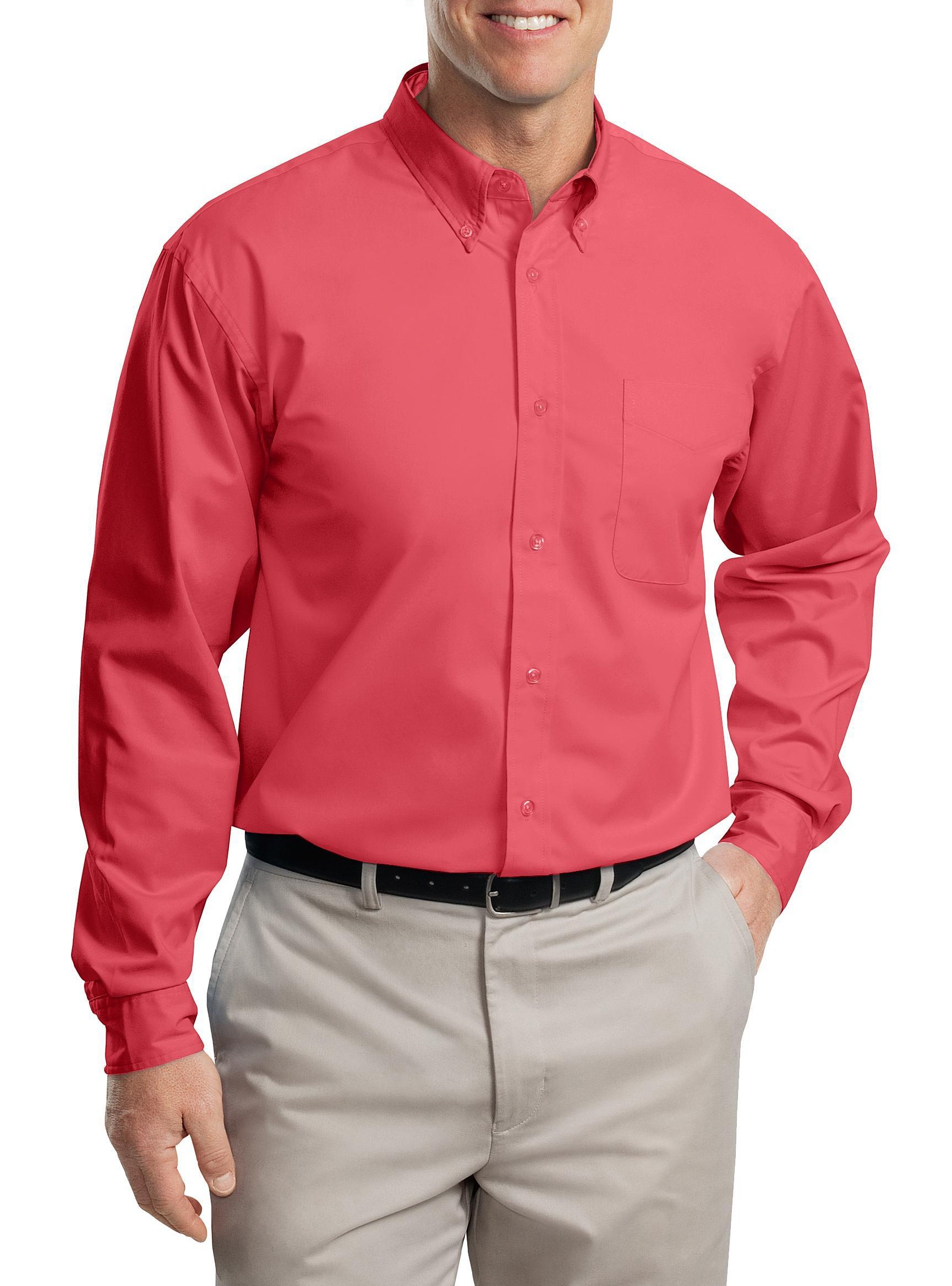 Port Authority® Camisa de manga larga de fácil cuidado. S608 hibisco