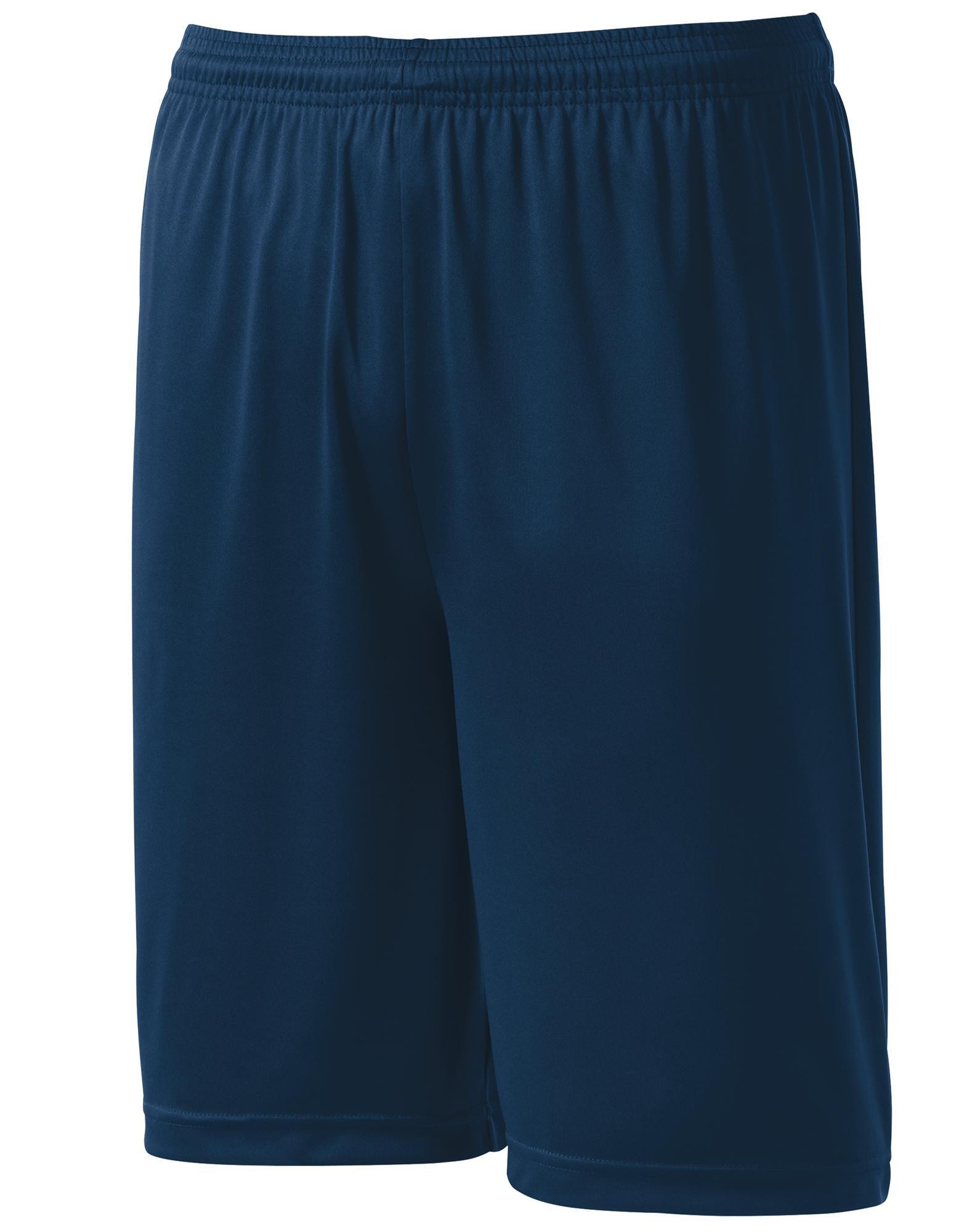 Sport-Tek® Short ligero y absorbente, resistente a la decoloración. ST355 azul marino