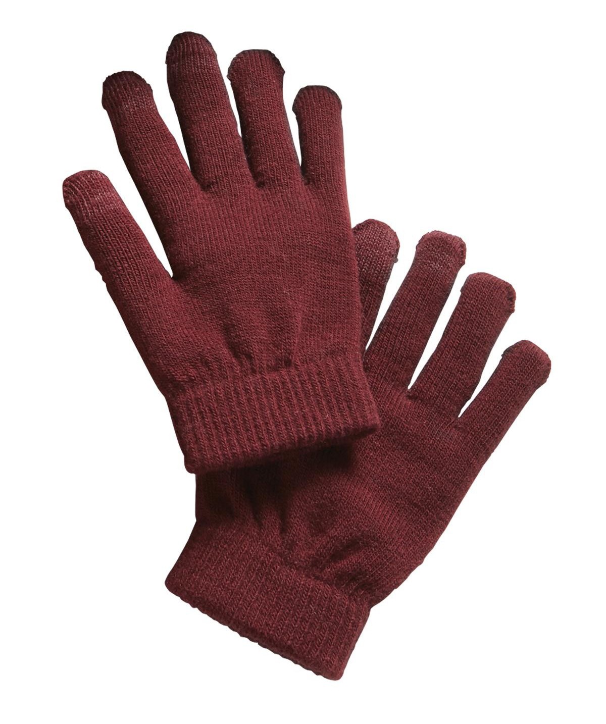 Sport-Tek® guantes abrigadores, especiales para pantallas táctiles. STA01 marrón