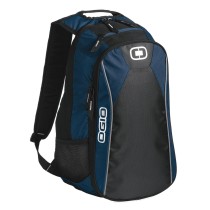 OGIO® Marshall, Mochila para profesionales con audaz estilo. 411053 azul marino/negro