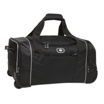 OGIO® Hamblin 30 Maleta con ruedas y almacenamiento extra. 413010 negro/plata