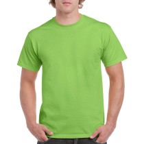 Gildan® Camiseta cuello redondo, algodón pesado. 5000 verde lima