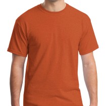 GILDAN® Camiseta cuello redondo, algodón pesado. 5000 anaranjado antiguo
