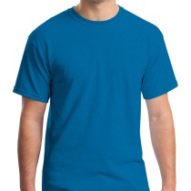 Gildan® Camiseta cuello redondo, algodón pesado. 5000 zafiro antiguo
