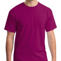 Gildan® Camiseta cuello redondo, algodón pesado. 5000 mora