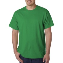 Gildan® Camiseta cuello redondo, algodón pesado. 5000 verde pasto