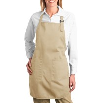 Port Authority® Delantal completo con bolsillos. A500 beige