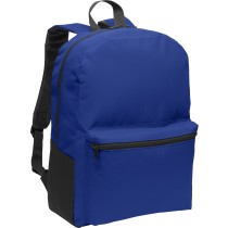 Mochila para laptop de 15" estilo retro Port Authority®. BG203 azul medianoche/negro