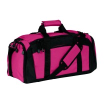 Maleta para gimnasio Port Authority®. BG970 rosa tropical/negro