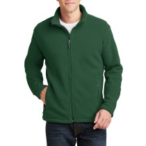 Port Authority® Suave y abrigadora chamarra polar para caballero. F217 verde bosque