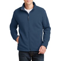 Port Authority® Suave y abrigadora chamarra polar para caballero. F217 azul insignia
