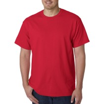 Gildan® Camiseta cuello redondo, algodón pesado. 5000 rojo