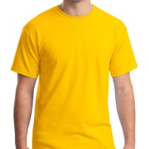 Gildan® Camiseta cuello redondo, algodón pesado. 5000 margarita