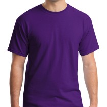 Gildan® Camiseta cuello redondo, algodón pesado. 5000 morado