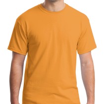 Gildan® Camiseta cuello redondo, algodón pesado. 5000 anaranjado tennessee