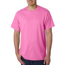GILDAN® Camiseta cuello redondo, algodón pesado. 5000 azalea