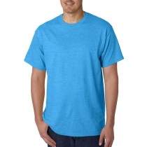 Gildan® Camiseta cuello redondo, algodón pesado. 5000 zafiro jaspeado