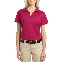 Port Authority® Blusa polo para dama con protección UV, ideal para uniforme. L527 rojo