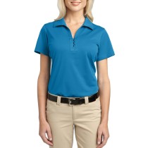 Port Authority® Blusa polo para dama con protección UV, ideal para uniforme. L527 azul brillante
