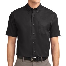 Port Authority® camisa de manga corta resistente a las arrugas. S508 negro