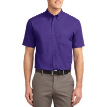 Port Authority® camisa de manga corta resistente a las arrugas. S508 morado
