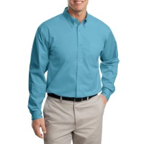Port Authority® Camisa de manga larga de fácil cuidado. S608 azul maui