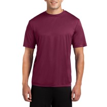 Sport-Tek® Camiseta de manga corta, ligera y absorbente, resistente a la decoloración. ST350 rojo cardenal