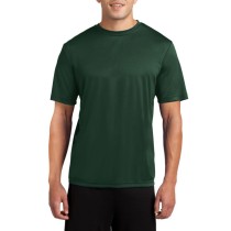 Sport-Tek® Camiseta de manga corta, ligera y absorbente, resistente a la decoloración. ST350 verde bosque