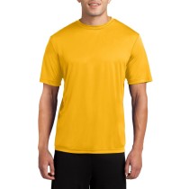 Sport-Tek® Camiseta de manga corta, ligera y absorbente, resistente a la decoloración. ST350 amarillo oro