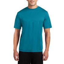 Sport-Tek® Camiseta de manga corta, ligera y absorbente, resistente a la decoloración. ST350 azul tropical