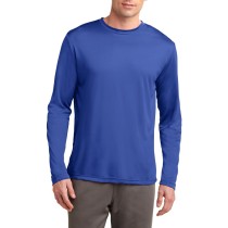 Sport-Tek® Camiseta de manga larga. Ligera y absorbente, resistente a la decoloración. ST350LS azul rey