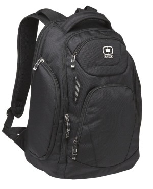 OGIO® Mercur, Mochila ultraprotectora para laptop y medios digitales. 411065 negro