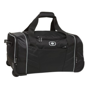 OGIO® Hamblin 22 Maleta con ruedas para viajar sin esfuerzo. 413009 negro/plata