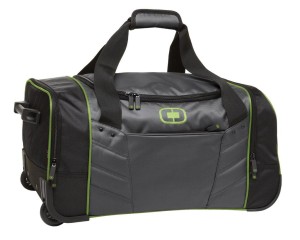 OGIO® Hamblin 22 Maleta con ruedas para viajar sin esfuerzo. 413009 diesel/negro/verde ácido